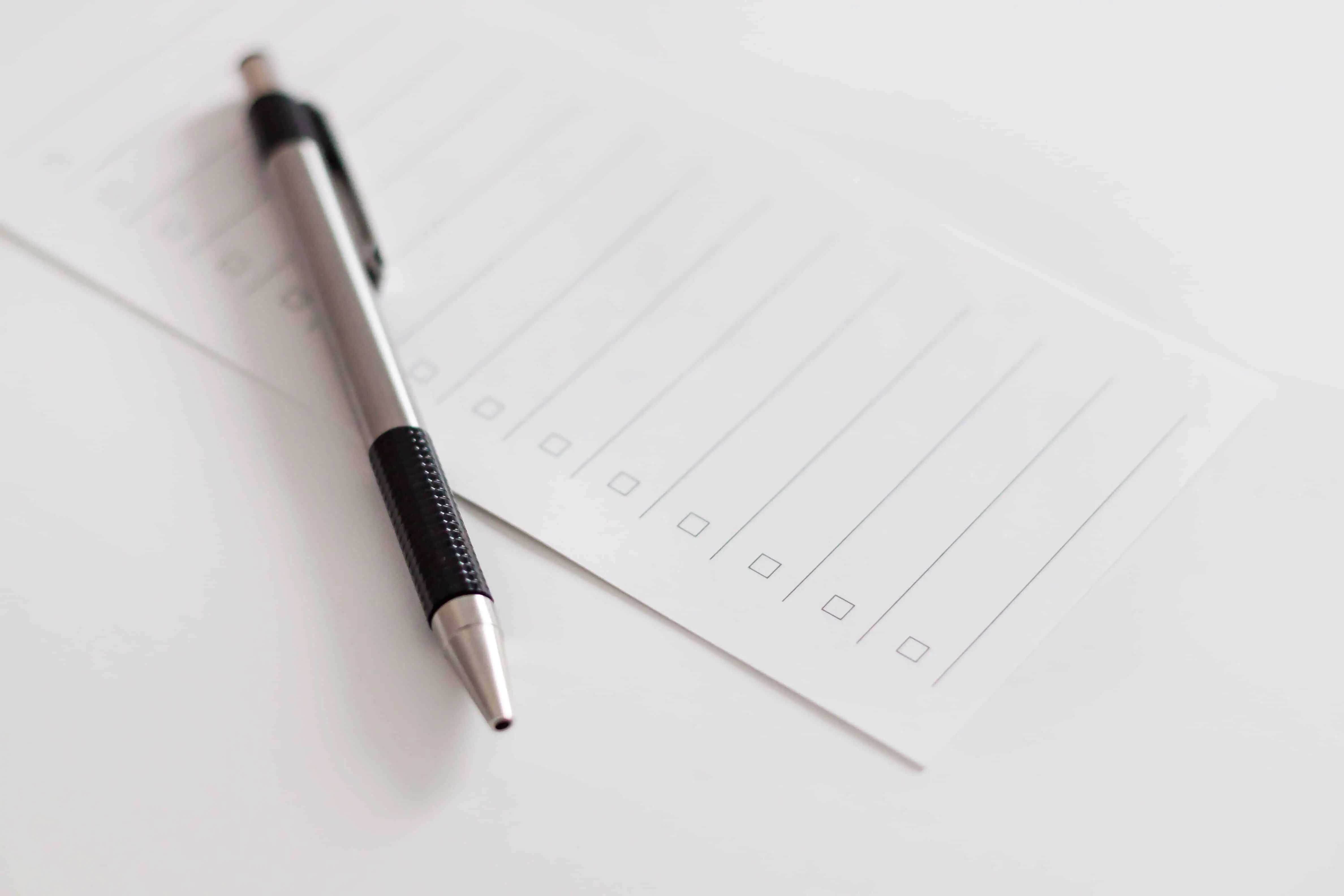 Checkliste